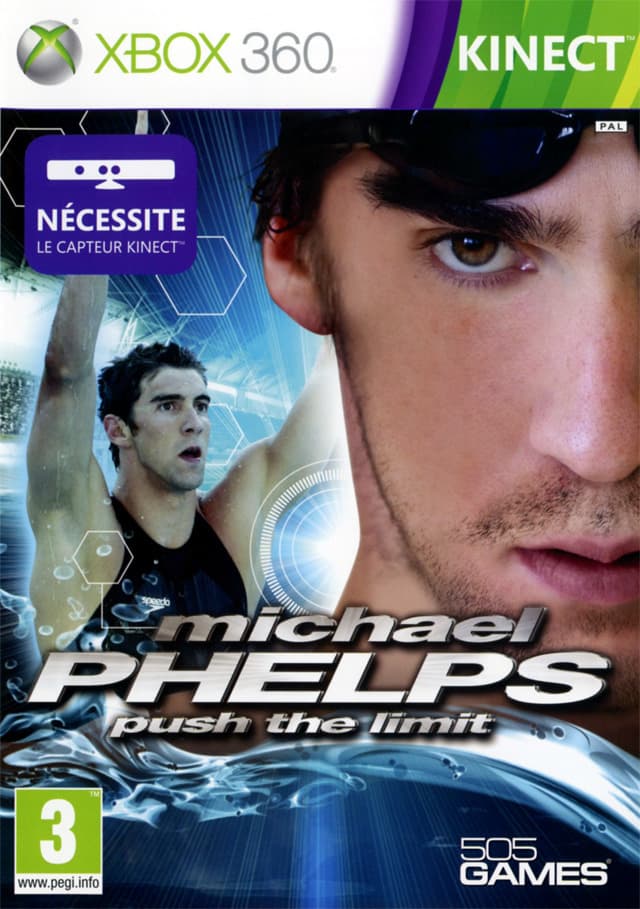 Jaquette Michael Phelps : Push the Limit