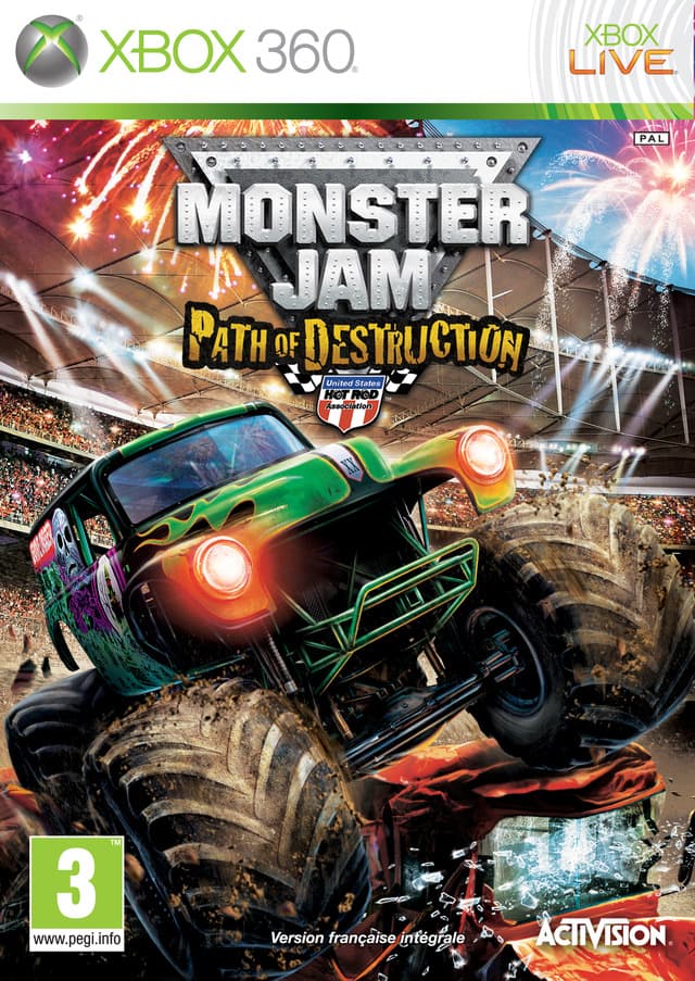 Jaquette Monster Jam : Path of Destruction