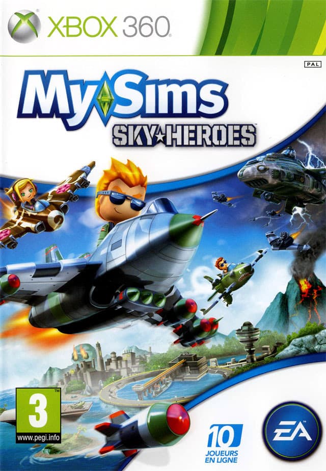 Jaquette MySims SkyHeroes