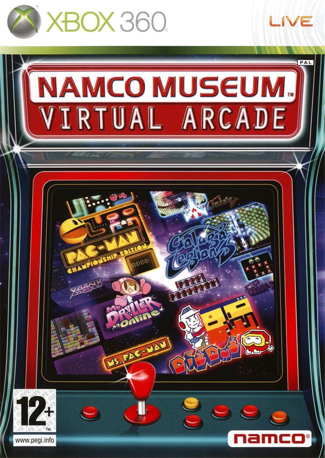 Jaquette Namco Museum : Virtual Arcade