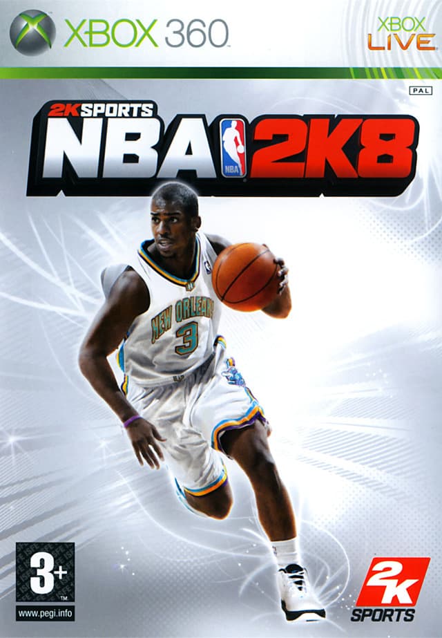 Jaquette NBA 2K8