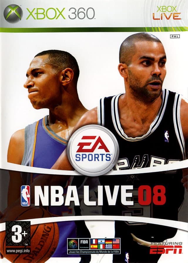 Jaquette NBA Live 08