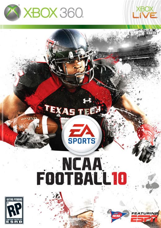 Jaquette NCAA Football 10