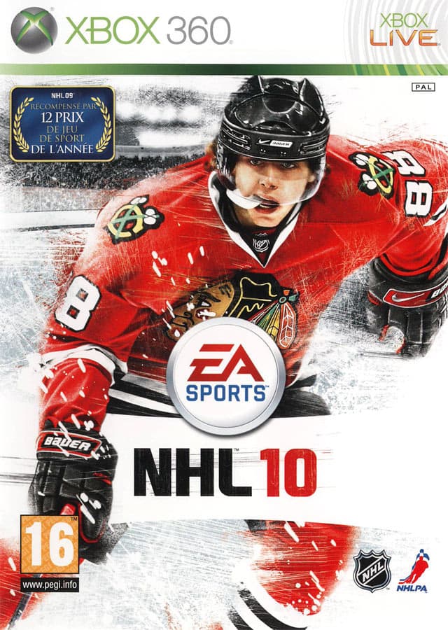 Jaquette NHL 10