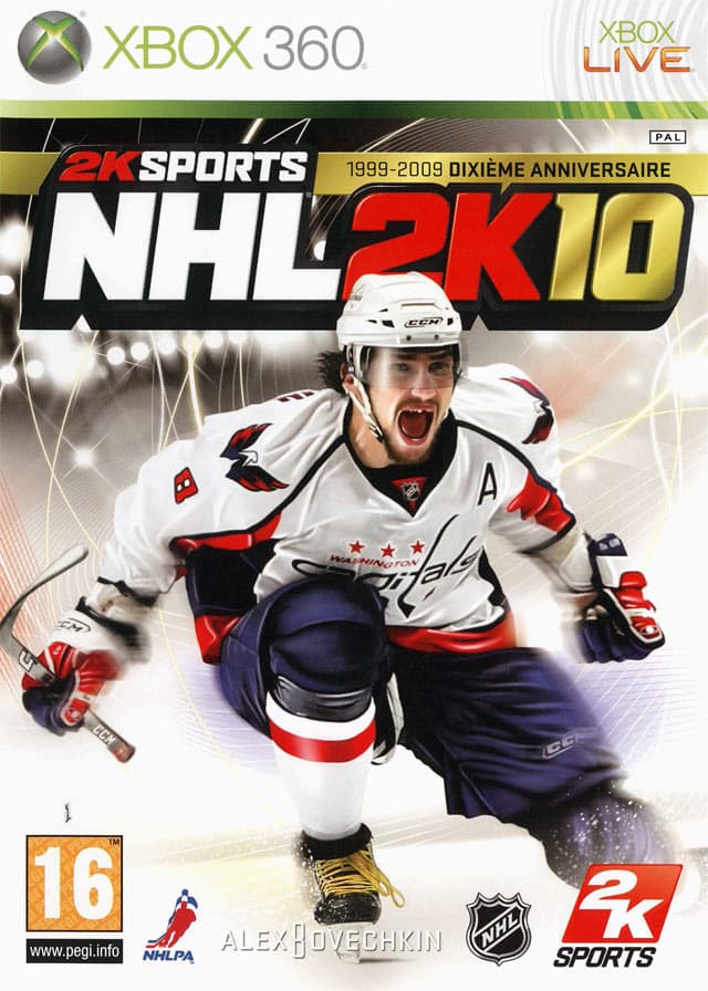 Jaquette NHL 2K10