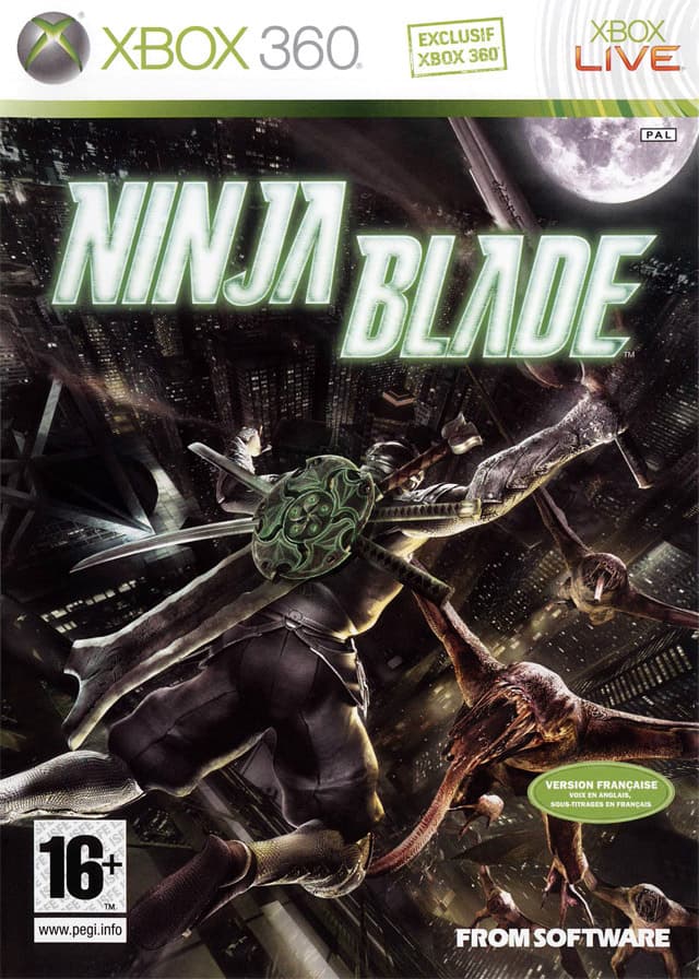 Jaquette Ninja Blade
