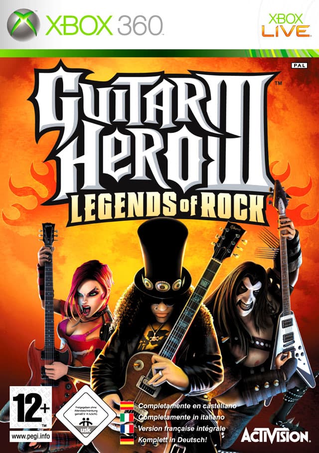 Jaquette Guitar Hero III : Legends of Rock