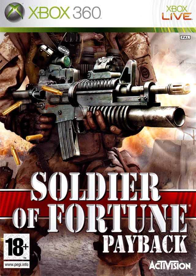 Jaquette Soldier Of Fortune : Payback