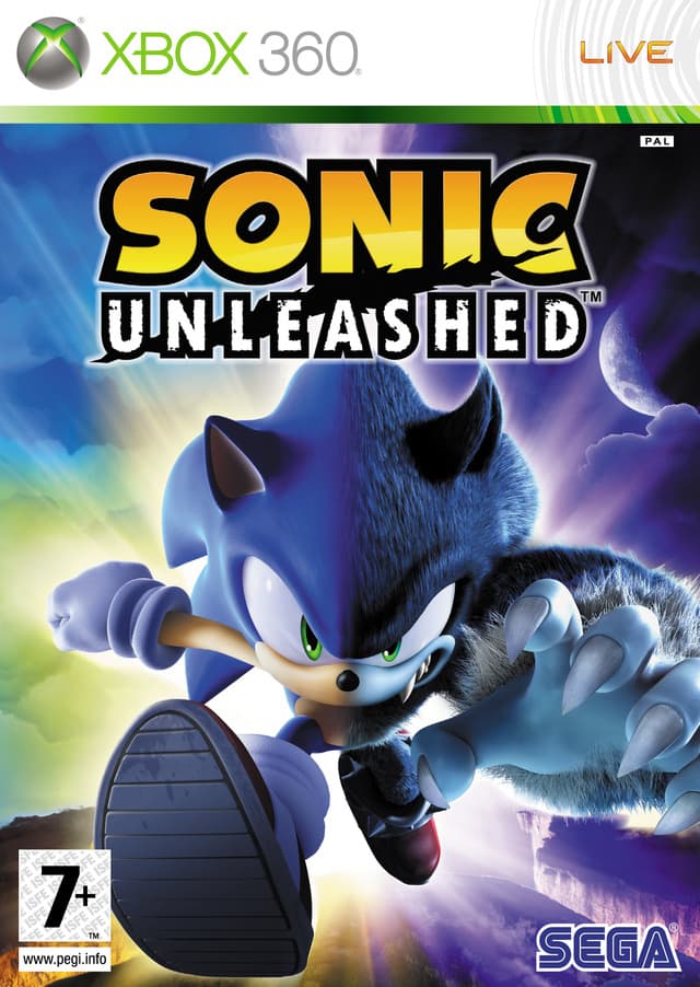Jaquette Sonic Unleashed