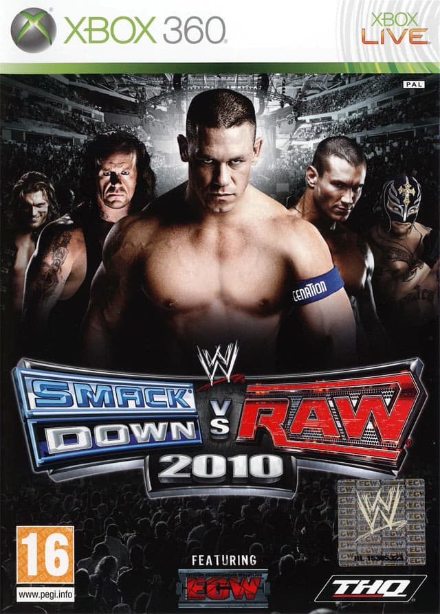 Jaquette WWE Smackdown vs Raw 2010