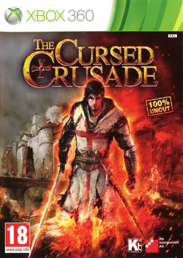 Jaquette The Cursed Crusade