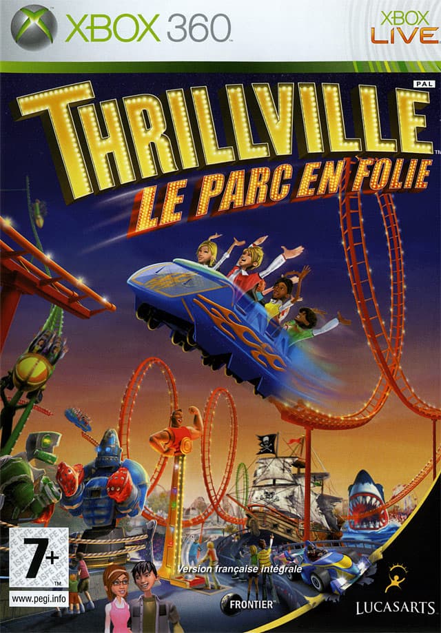 Jaquette Thrillville : Le Parc en Folie