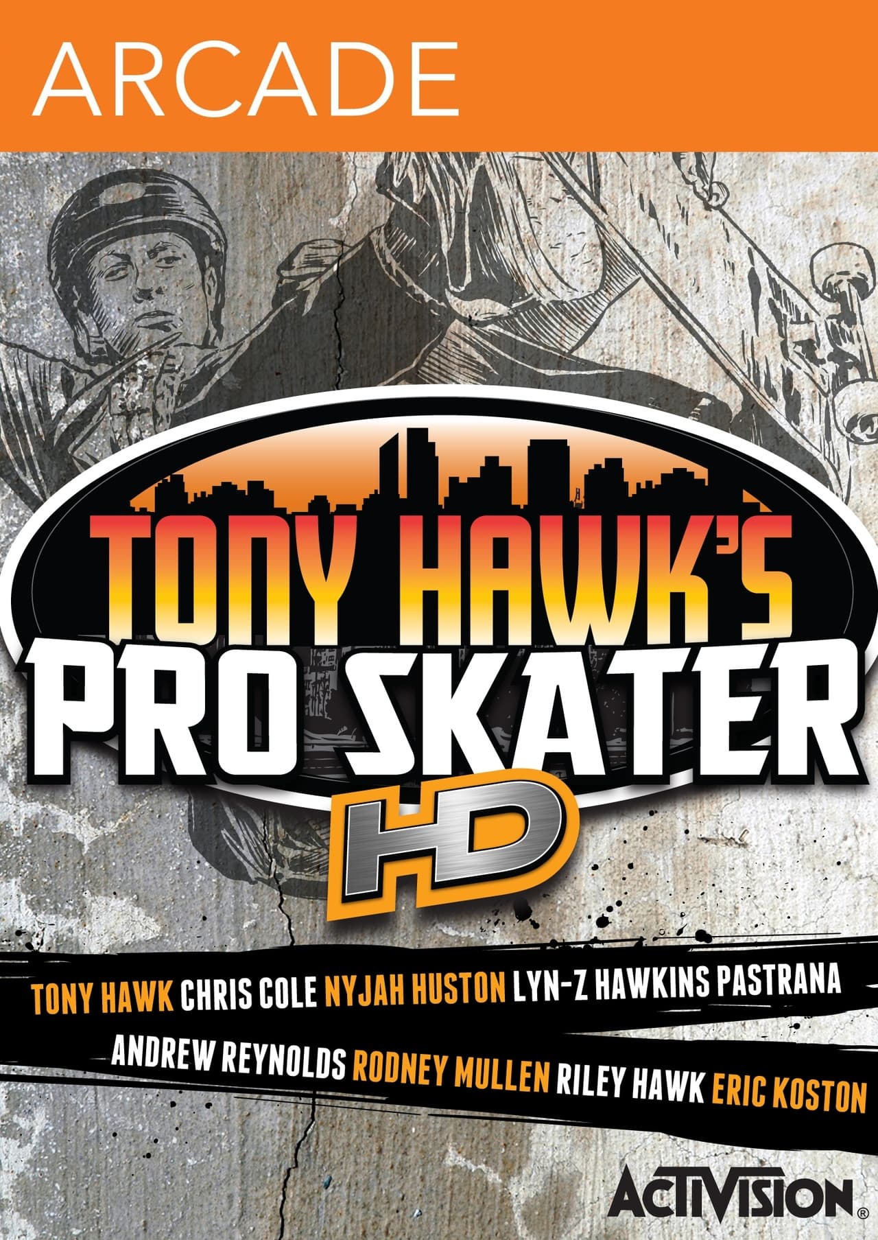 Jaquette Tony Hawk's Pro Skater HD