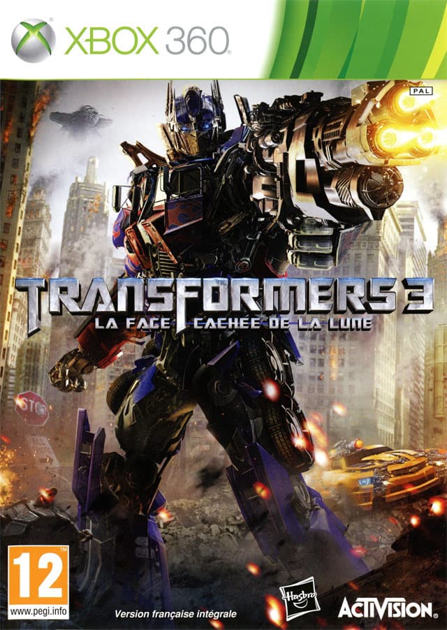 Jaquette Transformers 3 : La Face Cache de la Lune