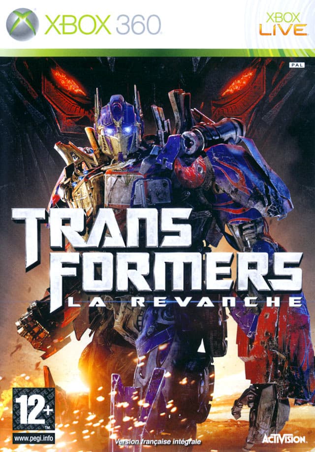 Jaquette Transformers : La Revanche