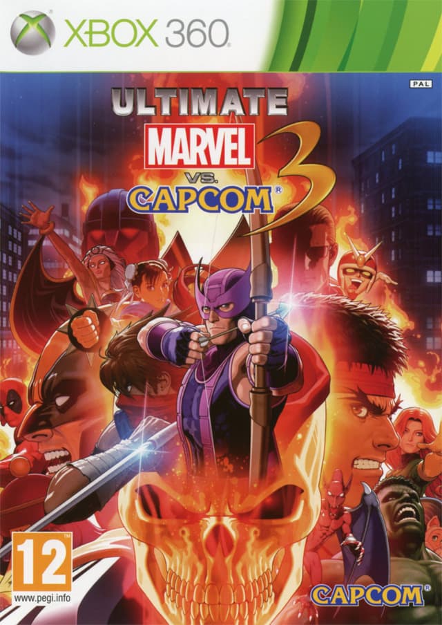 Jaquette Ultimate Marvel vs Capcom 3