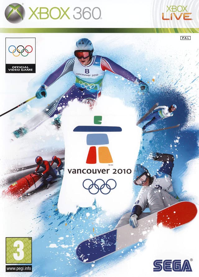 Jaquette Vancouver 2010 : Le Jeu Vido Officiel des Jeux Olympiques