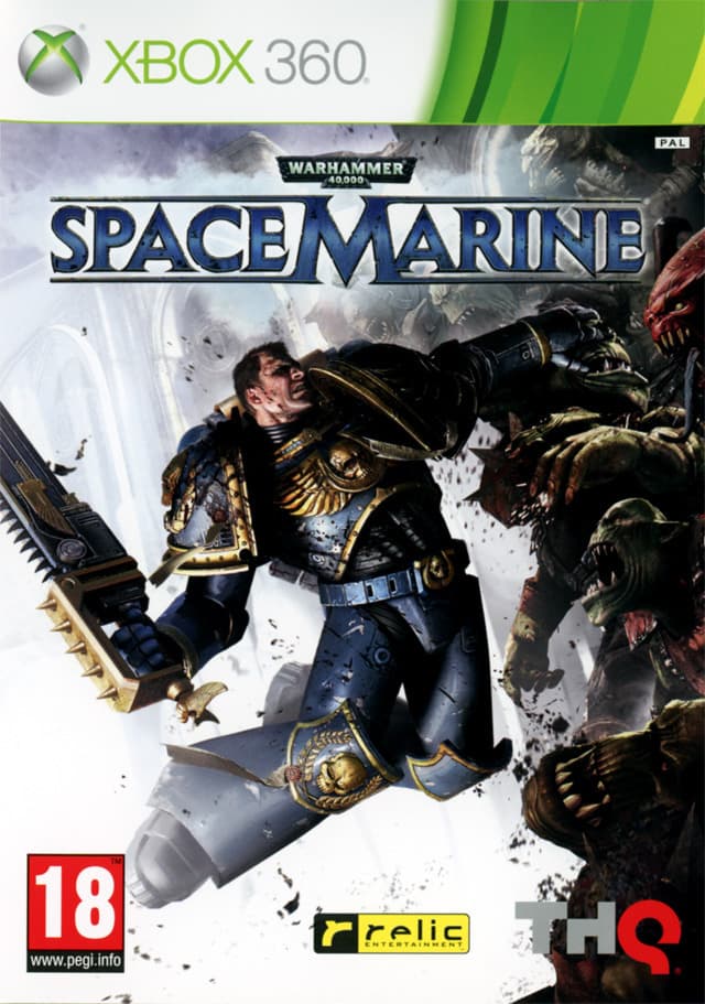 Jaquette Warhammer 40.000 : Space Marine