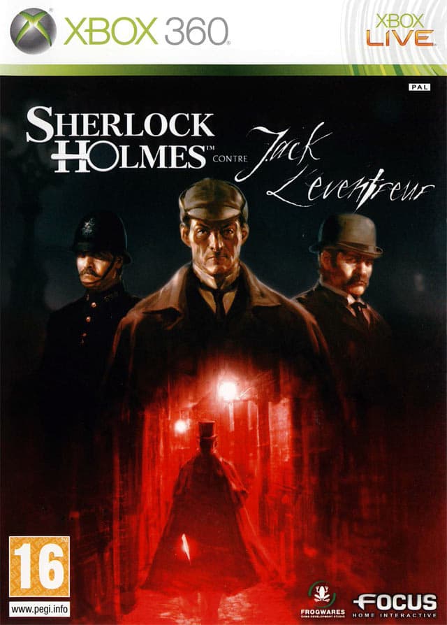 Jaquette Sherlock Holmes contre Jack l'Eventreur
