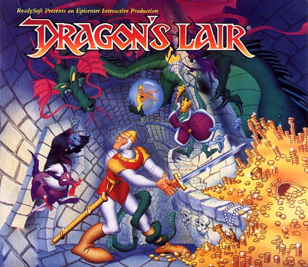 Jaquette Dragon's Lair