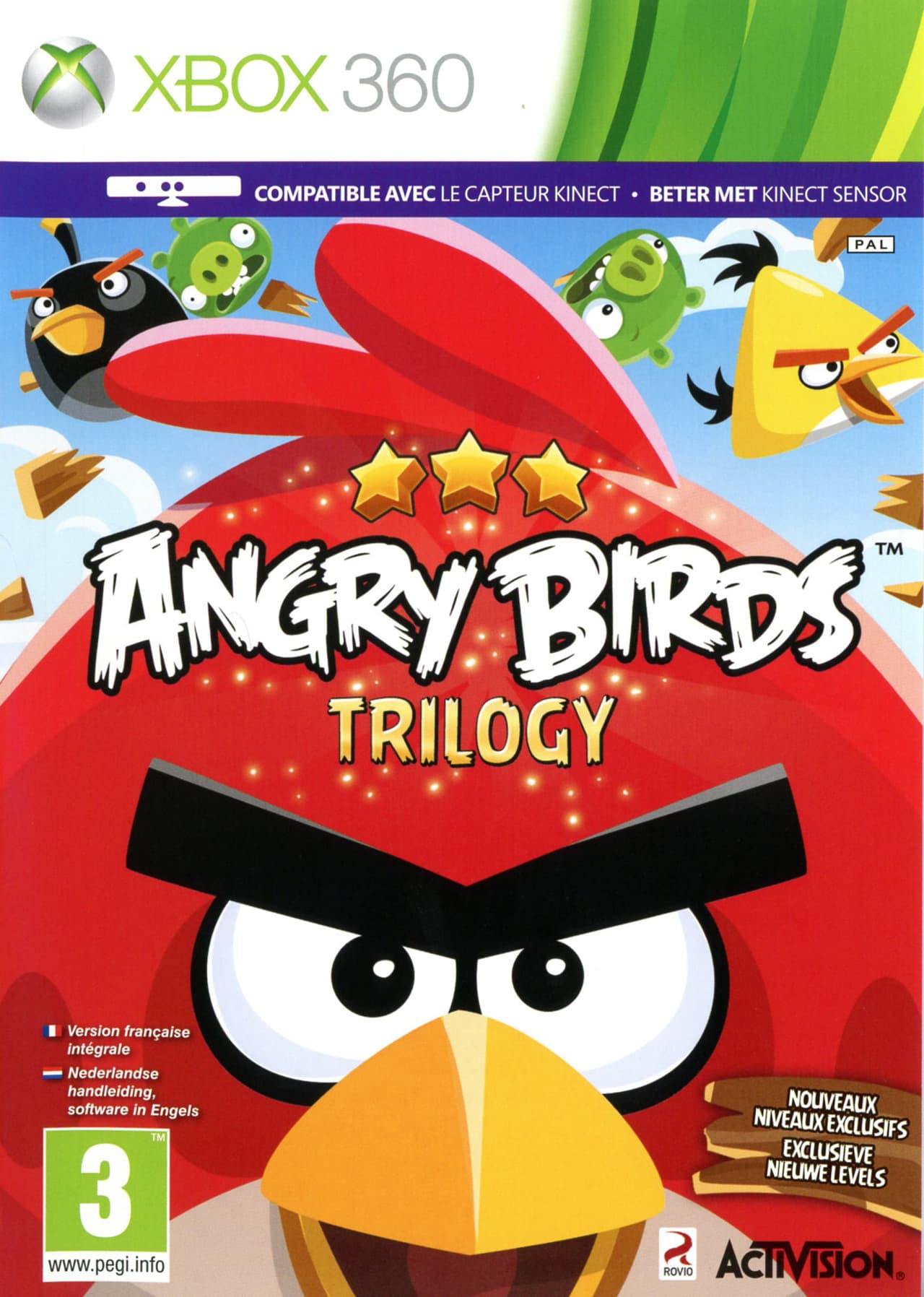 Jaquette Angry Birds Trilogy
