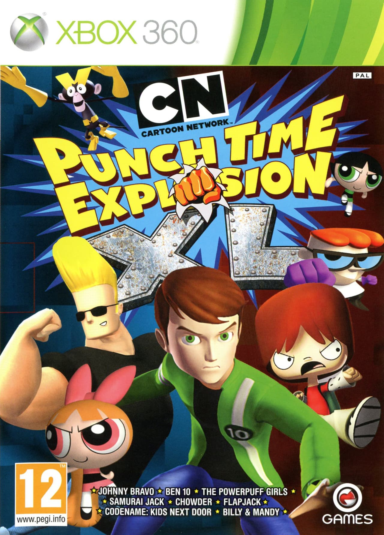 Jaquette Cartoon Network : Punch Time Explosion XL