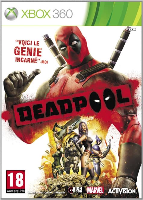 Jaquette Deadpool The Game