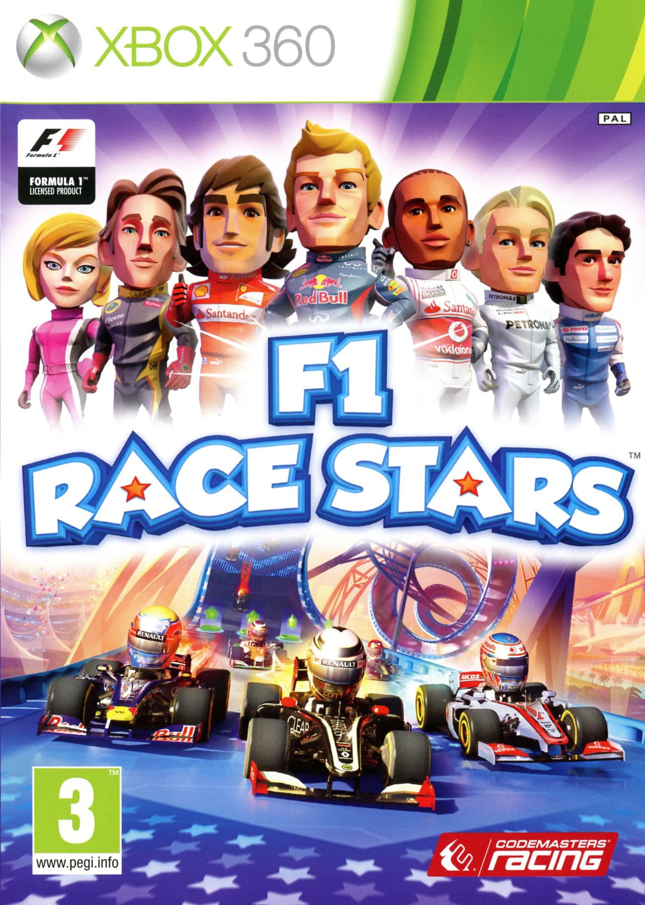 Jaquette F1 Race Stars