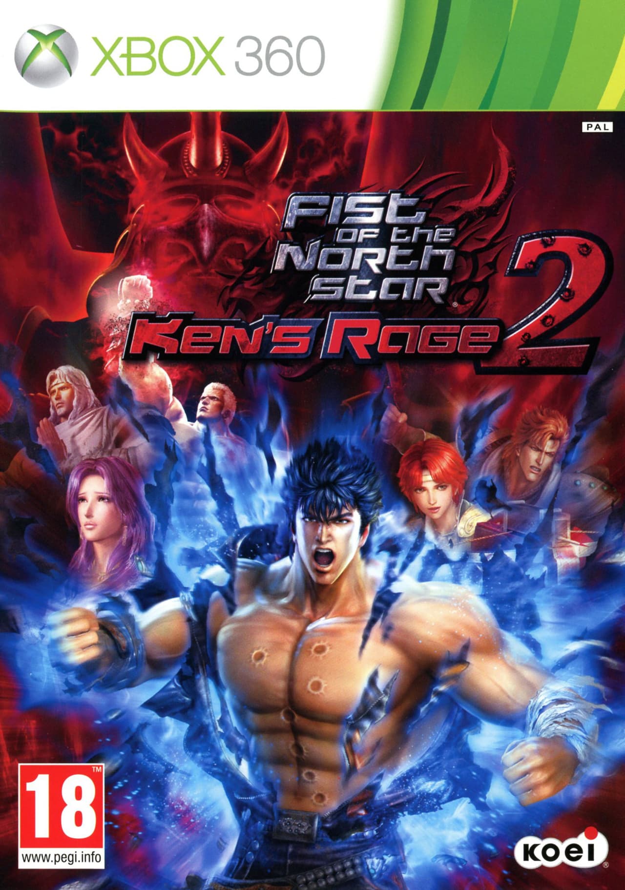 Jaquette Fist of the North Star : Ken's Rage 2