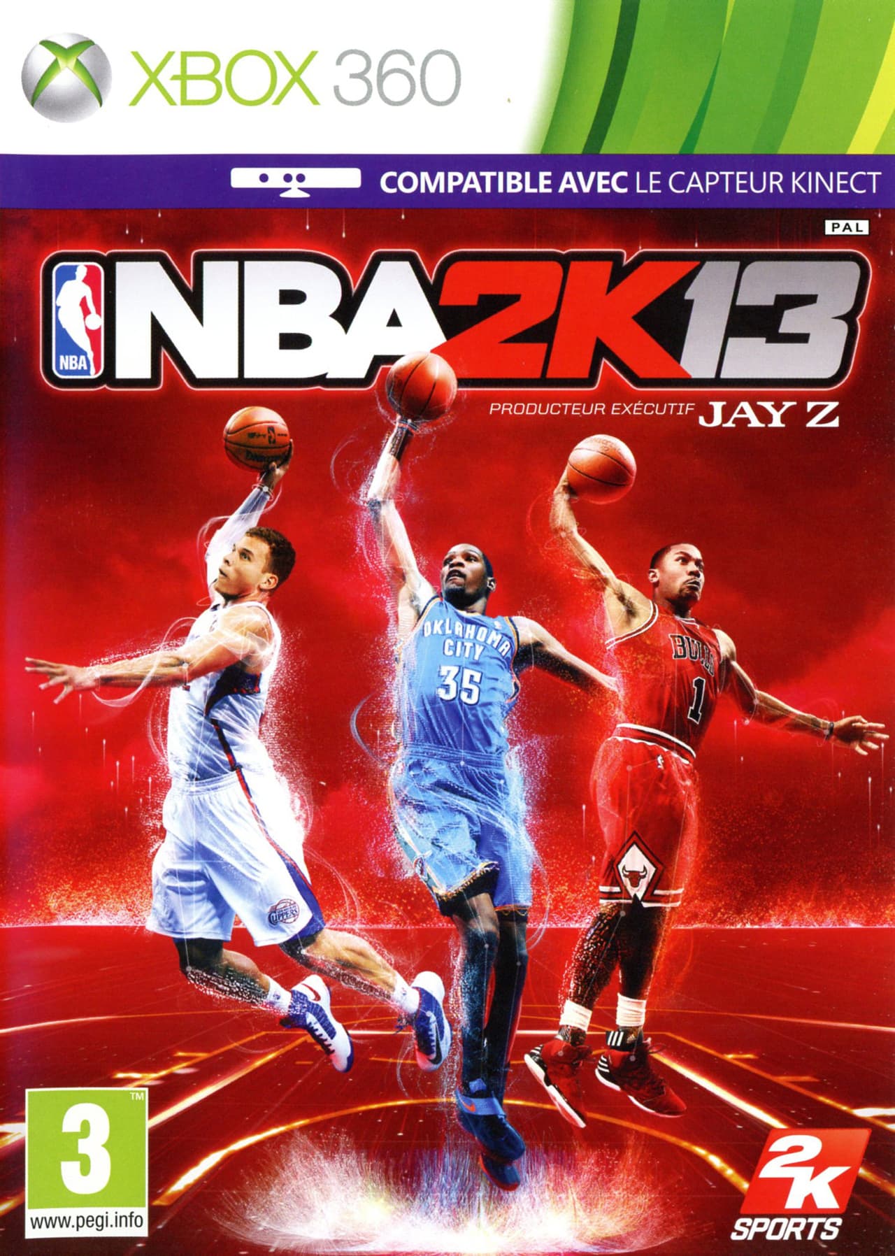 Jaquette NBA 2K13