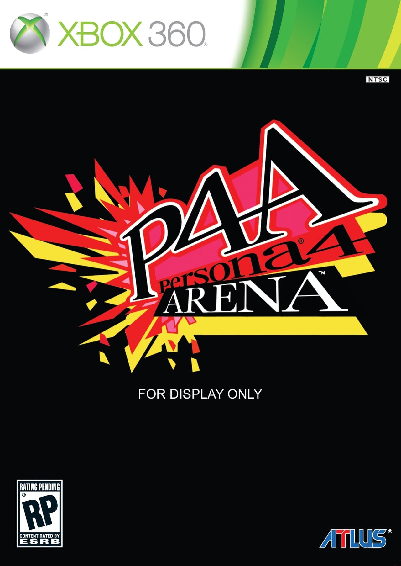 Jaquette Persona 4 : Arena