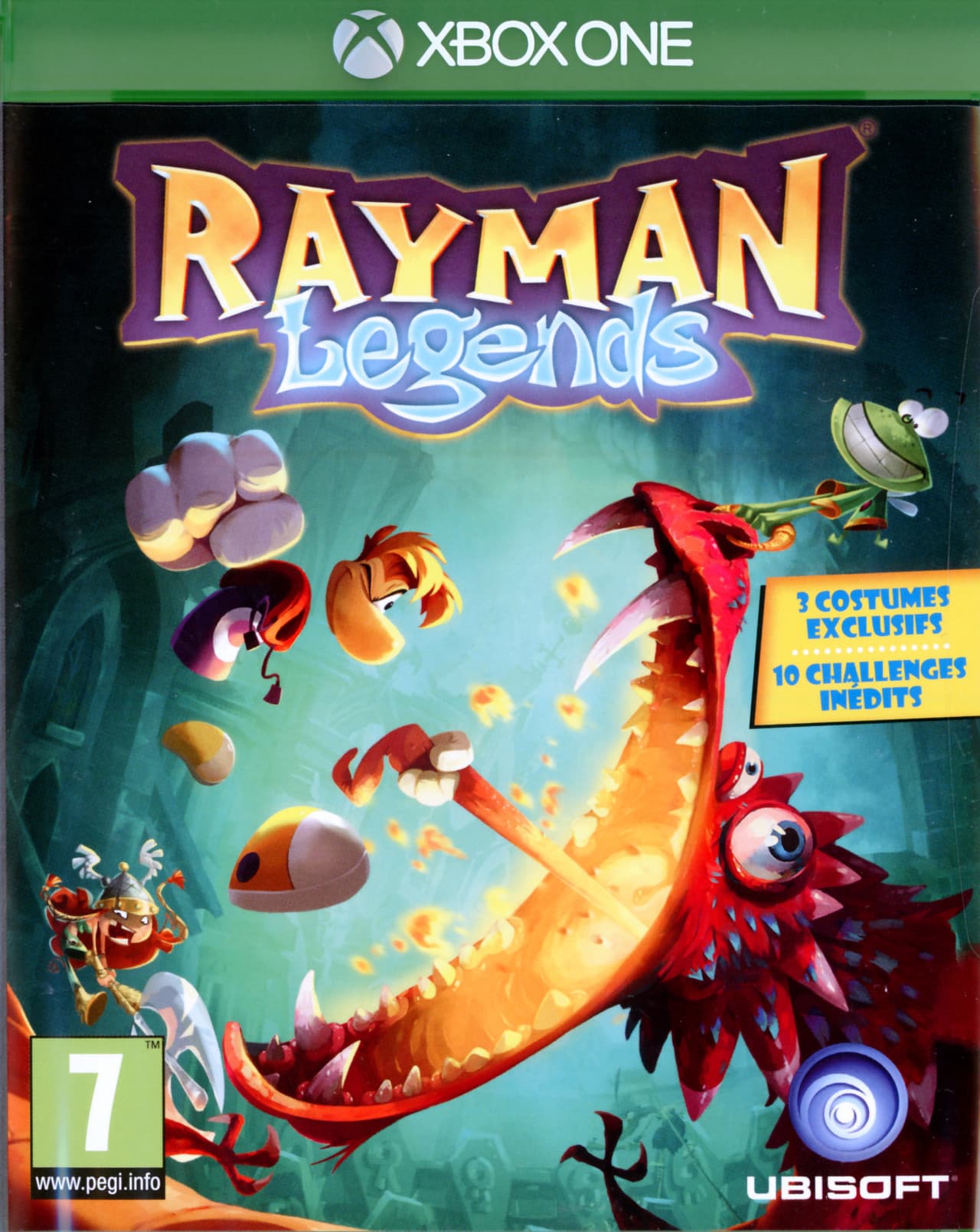 Jaquette Rayman Legends