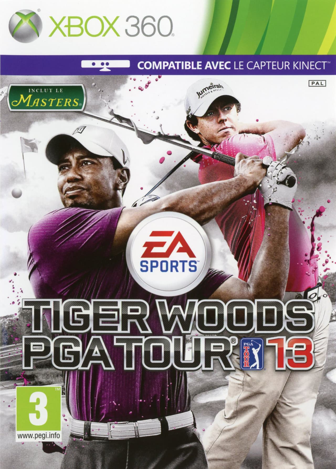 Jaquette Tiger Woods PGA Tour 13