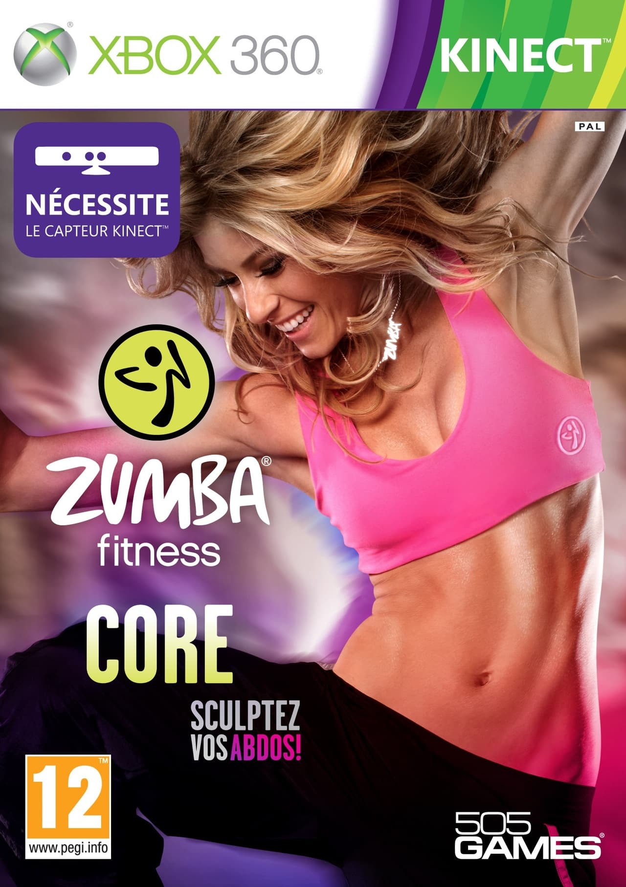 Jaquette Zumba Fitness Core