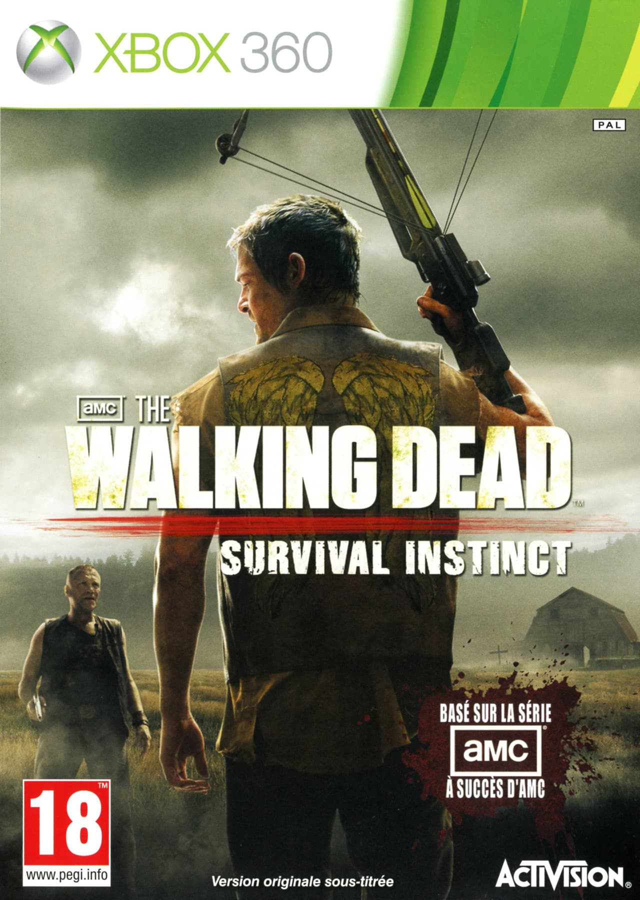 Jaquette The Walking Dead : Survival instinct