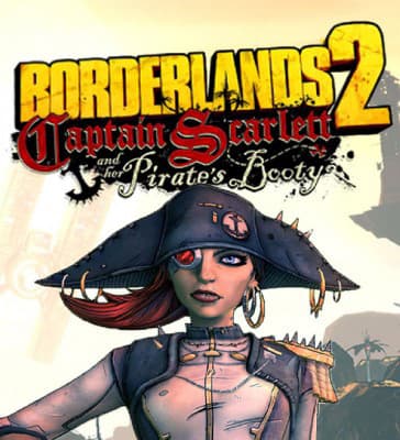 Jaquette Borderlands 2 : Le Capitaine Scarlett et son Butin de Pirate