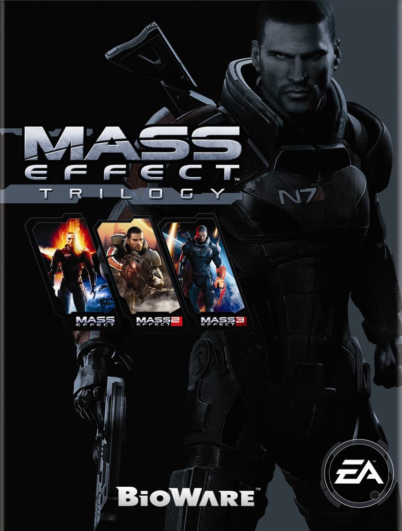 Jaquette Mass Effect Trilogy