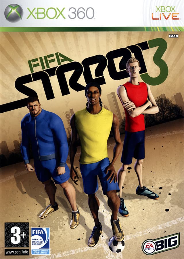 Jaquette FIFA Street 3