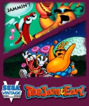 Jaquette SEGA Vintage Collection : ToeJam & Earl