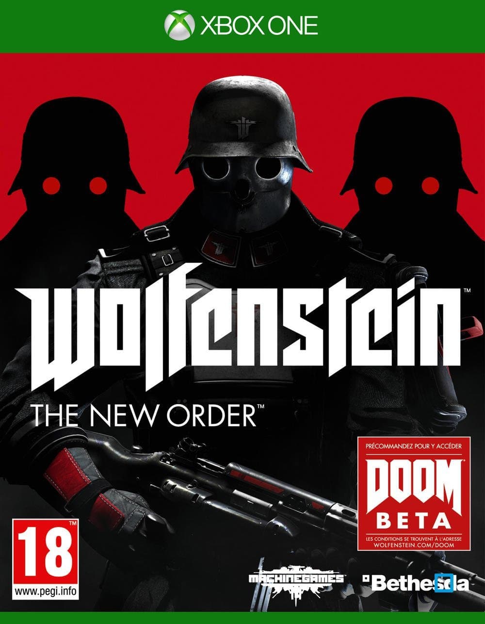Jaquette Wolfenstein :The New Order