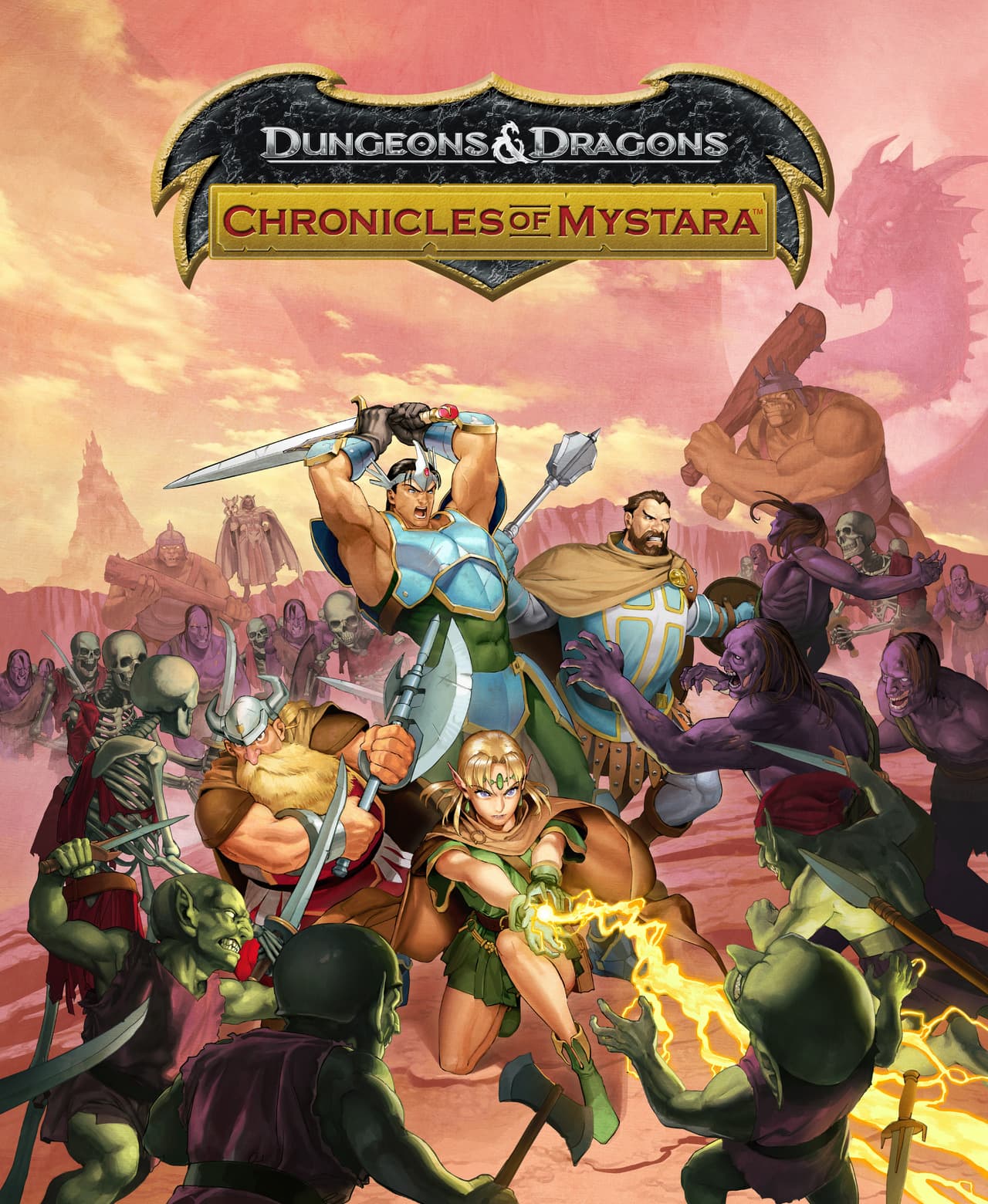Jaquette Dungeons & Dragons : Chronicles of Mystara
