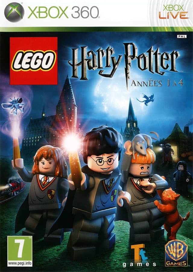 Jaquette Lego Harry Potter : Années 1 à 4