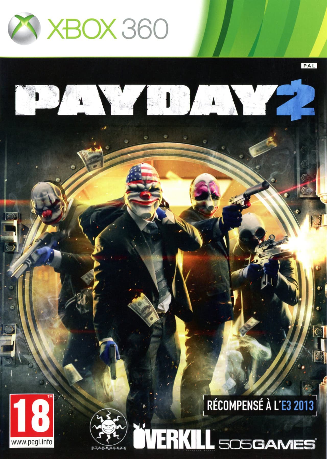Jaquette PayDay 2