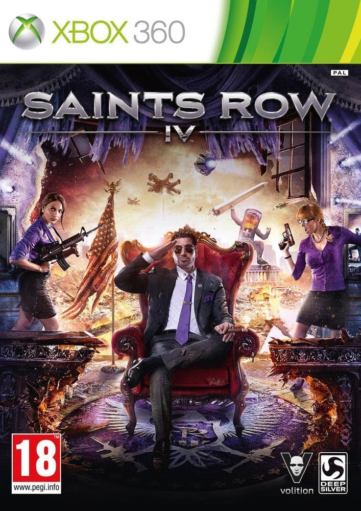 Jaquette Saints Row IV