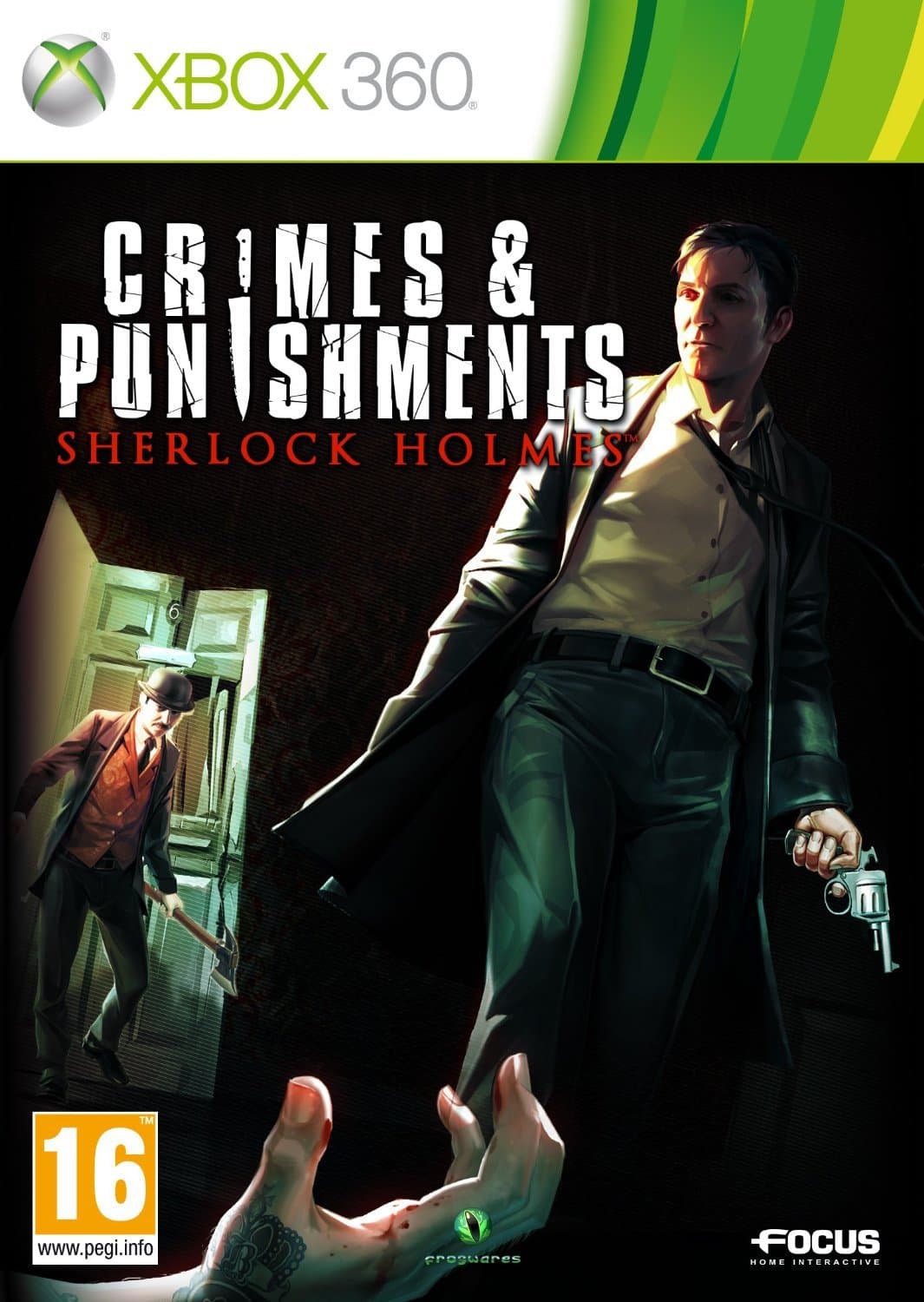 Jaquette Sherlock Holmes : Crimes & Punishments