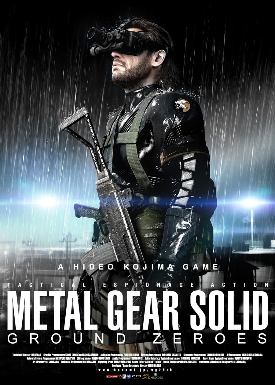 Jaquette Metal Gear Solid 5 : Ground Zeroes