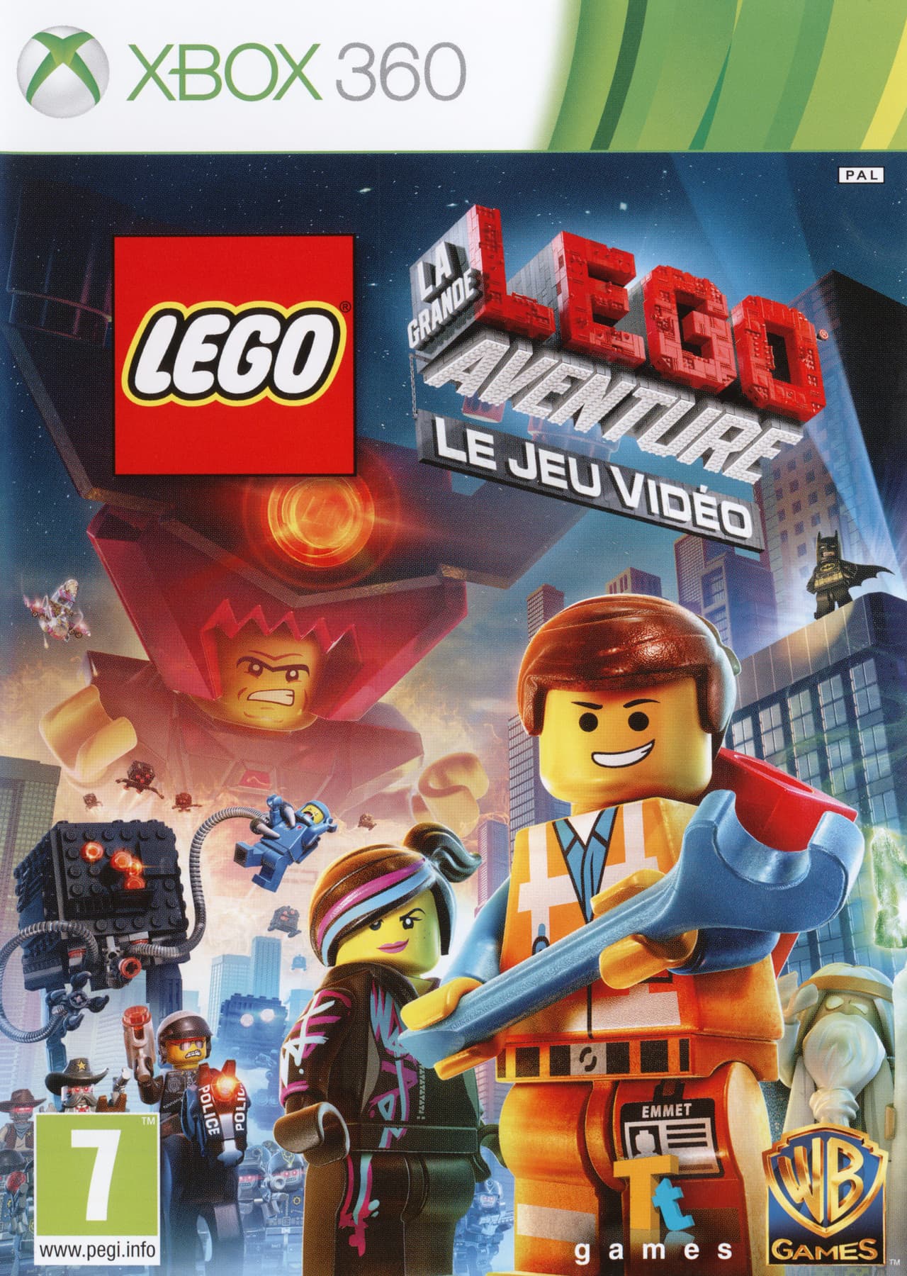 Jaquette LEGO La Grande Aventure