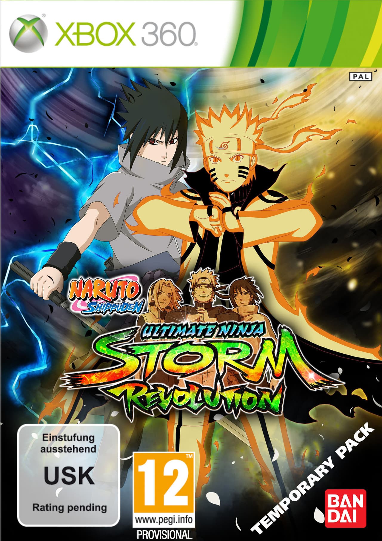 Jaquette Naruto Shippuden: Ultimate Ninja Storm Revolution