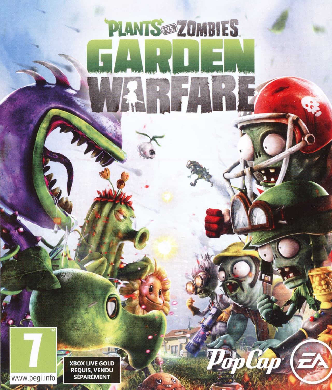 Jaquette Plants vs Zombies : Garden Warfare