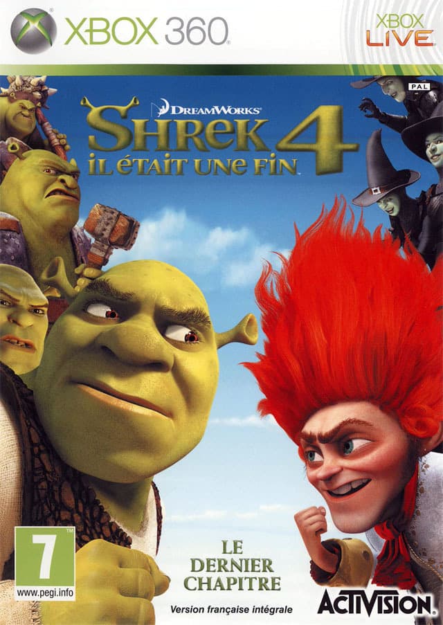 Jaquette Shrek 4 : Il tait une Fin